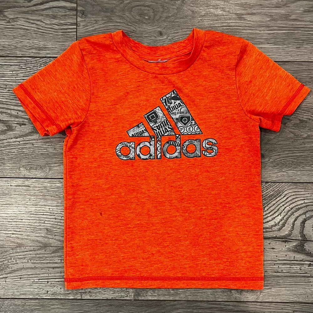 Adidas Toddler Boy Athletic Short Sleeve Shirt 4T